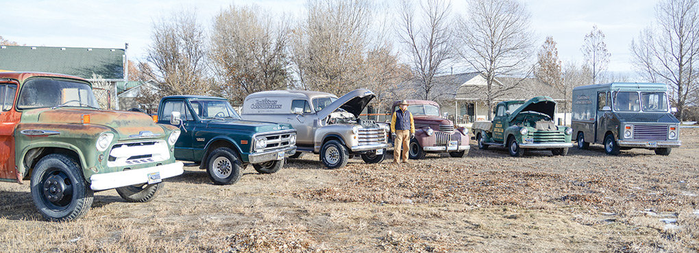 Commercial fleet vehicles lined up for disposal and replacement in Richmond